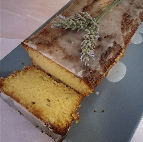 Lavendelkuchen