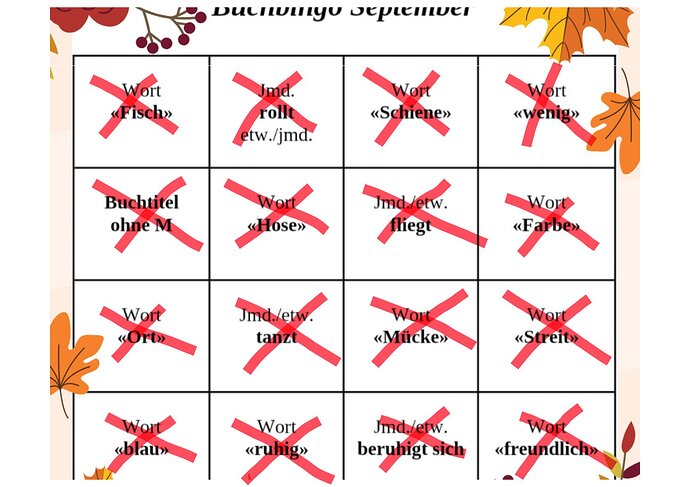 Sept. Bingo