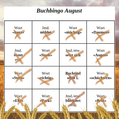 Bingo August